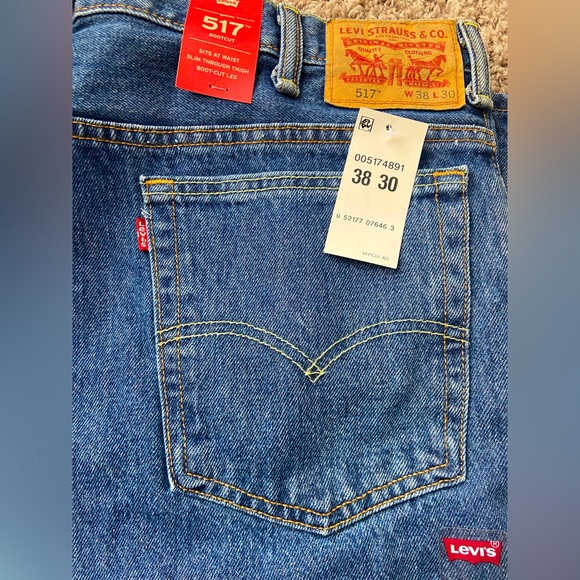 Men’s Levi & Strauss Jeans size 38/30 Brand New - Picture 3 of 7